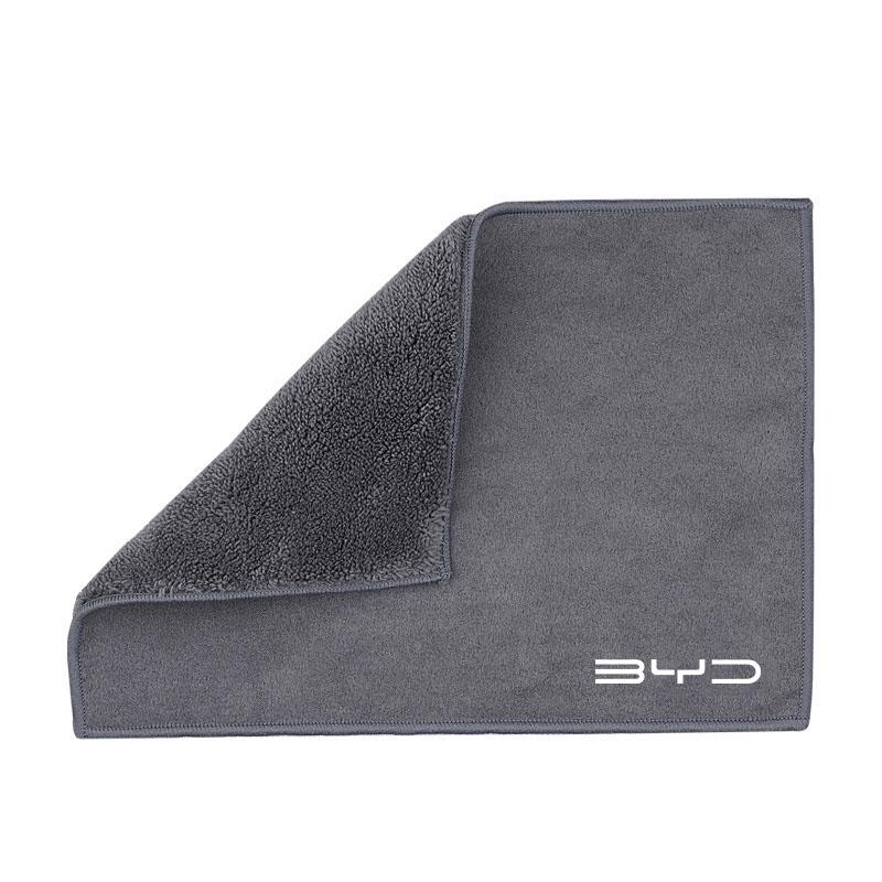 Microfiber Towel Car Cleaning Care Accessories For BYD Atto 3 Yuan Plus Han Tang EV F3 E6 Dmi Song F0 Qin Pro G3 I3 Ea1 Max G6
