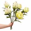 Floral Display Artificial Emperor Protea Flowers Artificial Artichoke Flower  Living Room Ornaments