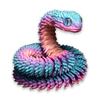 Articulated Snake Figure, 3D Printed Realistic Movable Fidget Toy for Year of Snake Desk Decor - Simulation Animal Model Gi