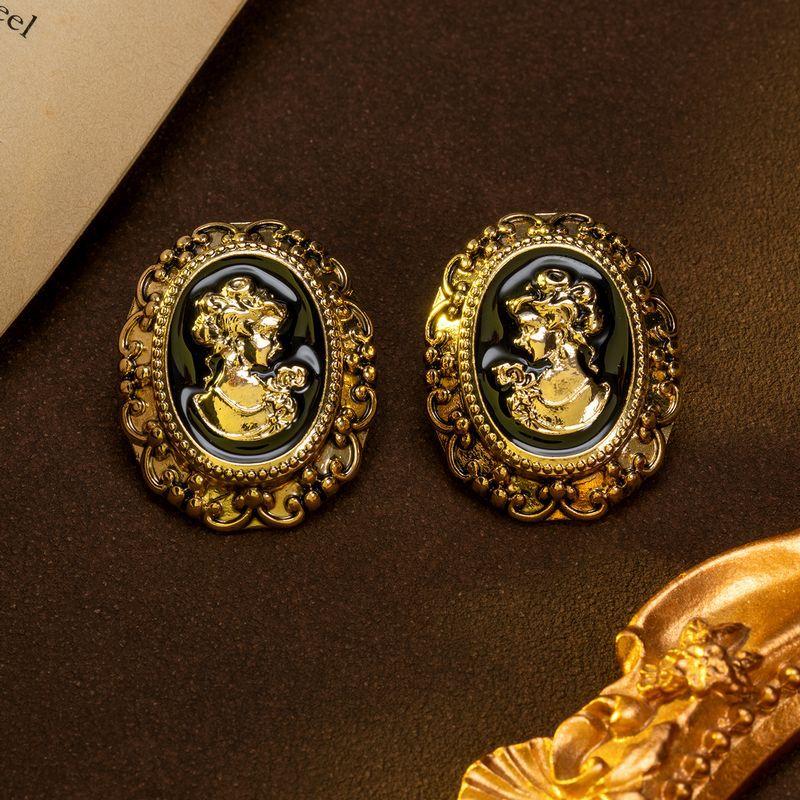 Medieval vintage European, American and Western antique earrings Medieval court style earrings old medieval earrings