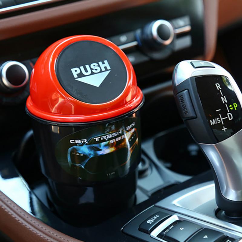 

Автомобильный мусорный бак Универсальный портативный автомобильный креативный мусорный бак Мини-украшение интерьера Автомобильный мусорный бак Автомобильные аксессуары Креативный красный