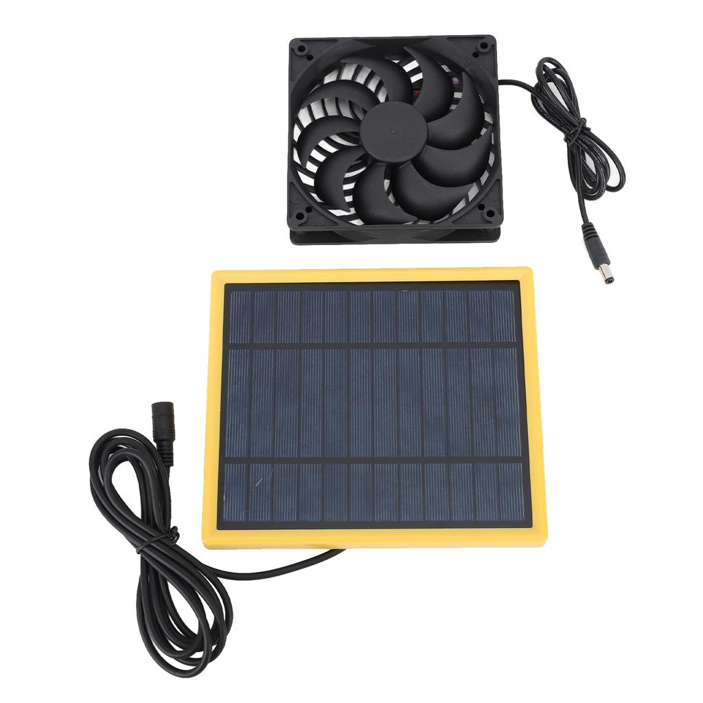 Kit pannello solare ventola 20W impermeabile per piccoli pollai esterni serre capannoni case per animali domestici