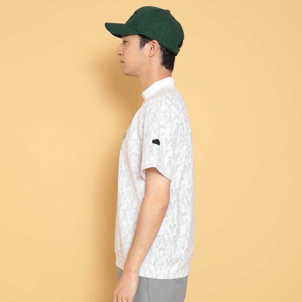 Callaway Short Sleeve Mock Neck Sweatshirt Golf C24217103 Men's (Anytime Sweatshirt) / / 1030_White