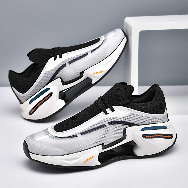 Fashion Thick Bottom Round Foot Fuchsia Boots For Jogging Men's High Top Shoes Sneakers Sports Aestthic New Fast Pro Hand Made