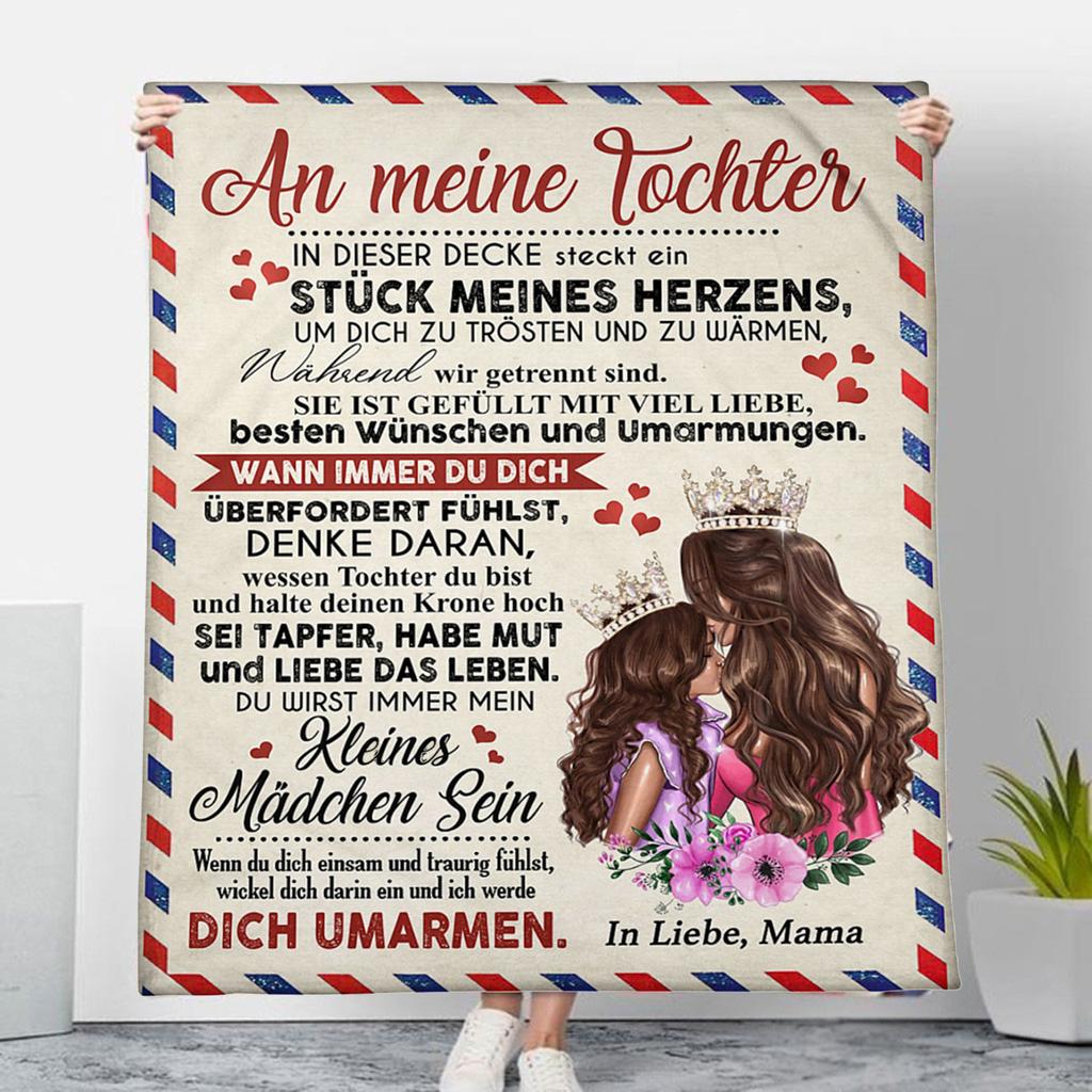 Comfortable Wrap Blanket Perfect Letter Blanket A Gift For Family Mothers' Day
