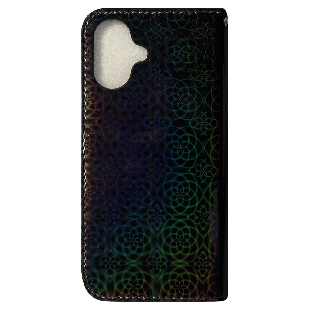 For iPhone 16 Case Dazzling Flower Anti-Drop Leather Phone Cover