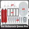 Compatible for Roborock Qrevo Pro Replacement Main Side Brush HEPA Filer Mop Pad Dust Bags Spare Parts Accessories