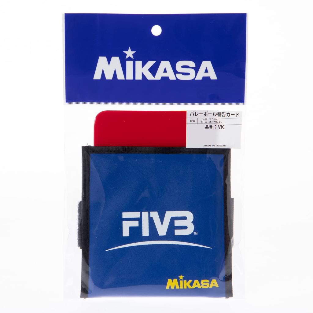 MIKASA Volleyball Warning Card (for Referees) VK Yellow/Red