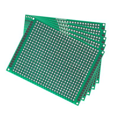 5 STÜCKE Doppelseitige Leiterplatte 6*8 CM Grün DIY Prototyp Pcb Universal-Board Leiterplatten