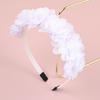 Fashion Chiffon Flower Headbands Plastic Teeth Hairbands Baby Girls Headbands Children Kids Floral Hairband Hair Accessories Set