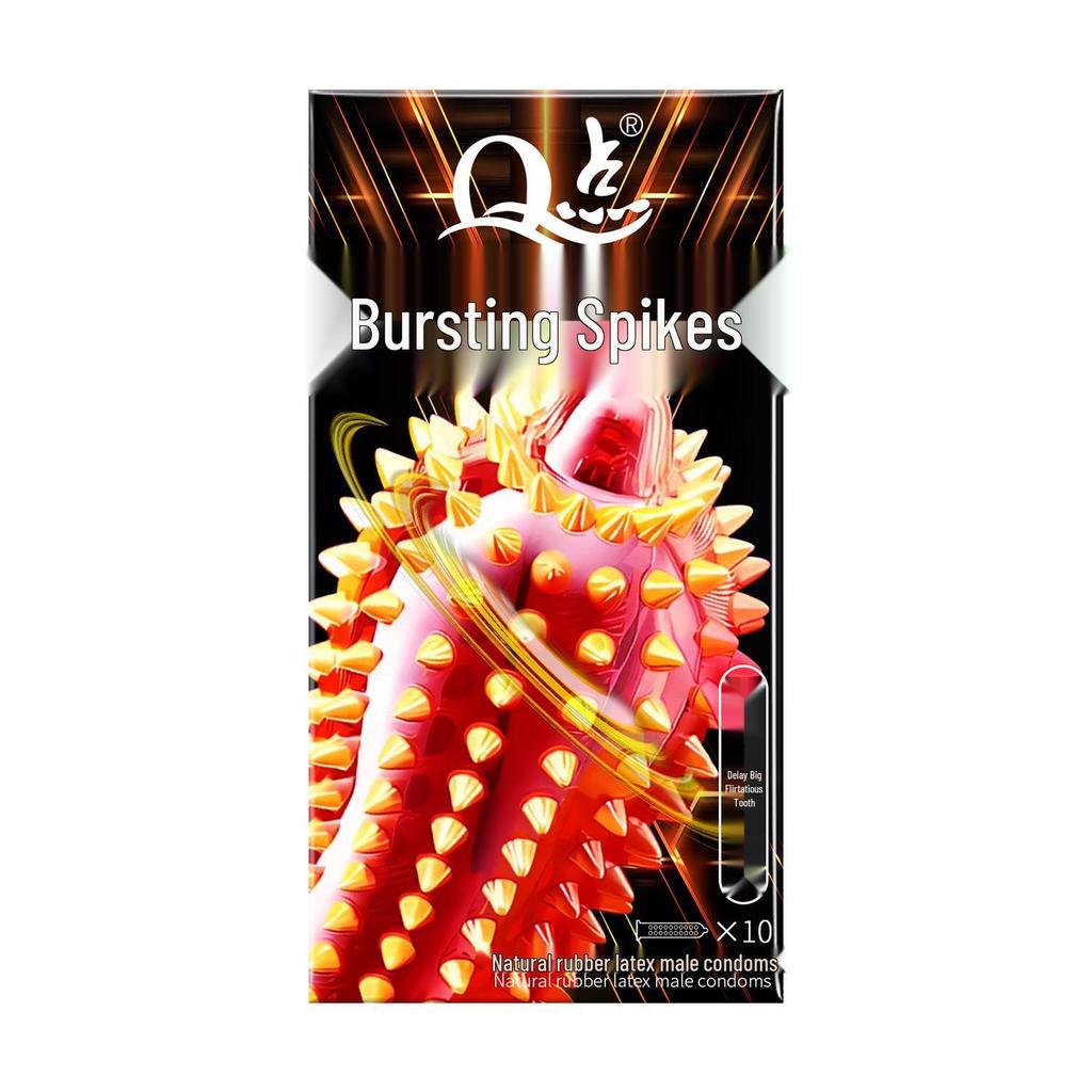 Q-point Ultra-Thin Hyaluronic Acid Condoms: Long-Lasting and Safe for Enhanced Pleasure.