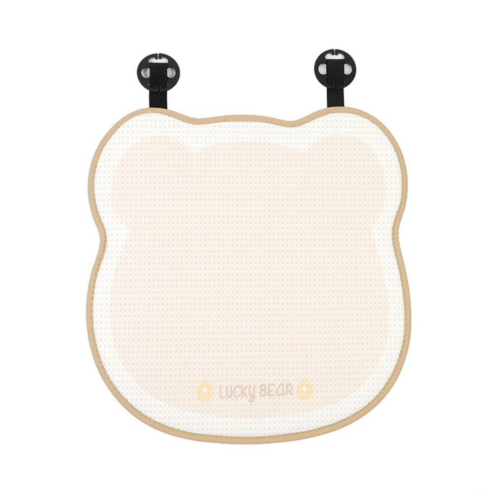 Rabbit Pattern Cartoon Bear Car Seat Cushion Bear Car Ice Silk Cushion  All-Season