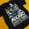 Demon Slayer Shirt Kokushibo Upper Moon 1 Tshirt Zenitsu T-Shirt Muzan Tanjiro