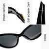 Retro  Style Oval Sunglasses For Women Men Fashion Heart Sports Goggles Popular Cat Eye Sun Glasses Ladies Uv400