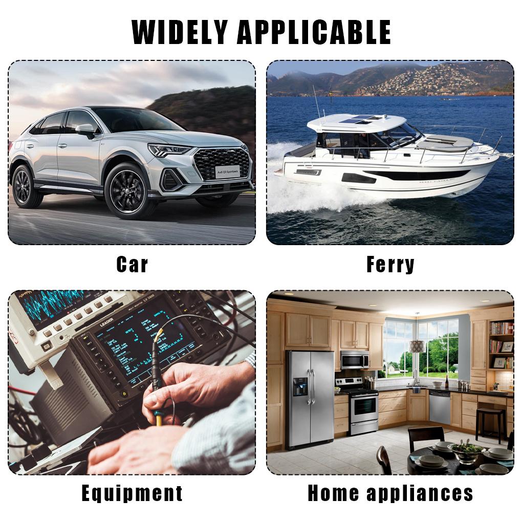 5pcs Car Relay With Strong Conductivity - Waterproof And Flame Retardant Car Relay Automotive