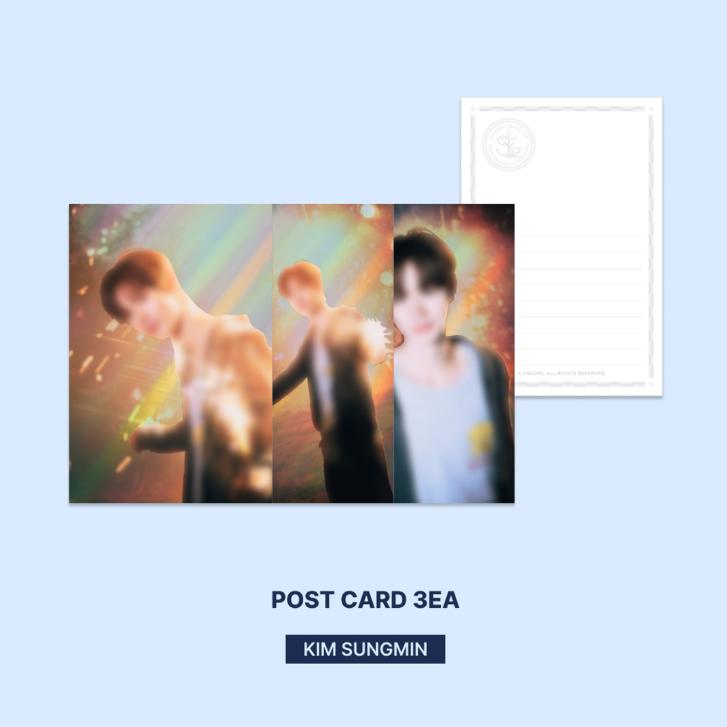 Vorbestellung CLOSE YOUR EYES 2026 Season's Greetings MD Hologramm Postkartenset