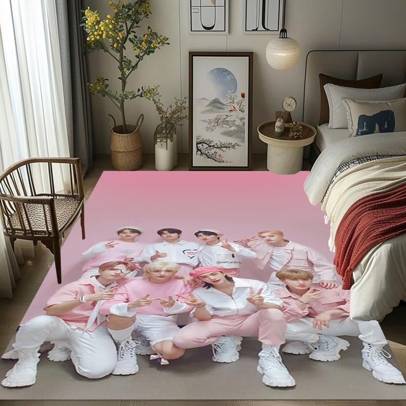 Love Unity Pink carpet floor mats Home Decor Art Room Bathroom mat