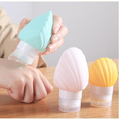 40/90ML Láhev Silikonová Kosmetická Lahvička Lahvičky na Šampon Měkké Přenosné Conchas Lahvička s Hroty pro Cestování