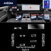 For Li AUTO LIXIANG L7/L8/L9 22-23 Car Interior Center Console Transparent TPU Protective Film Anti-scratch Repair Film Refit