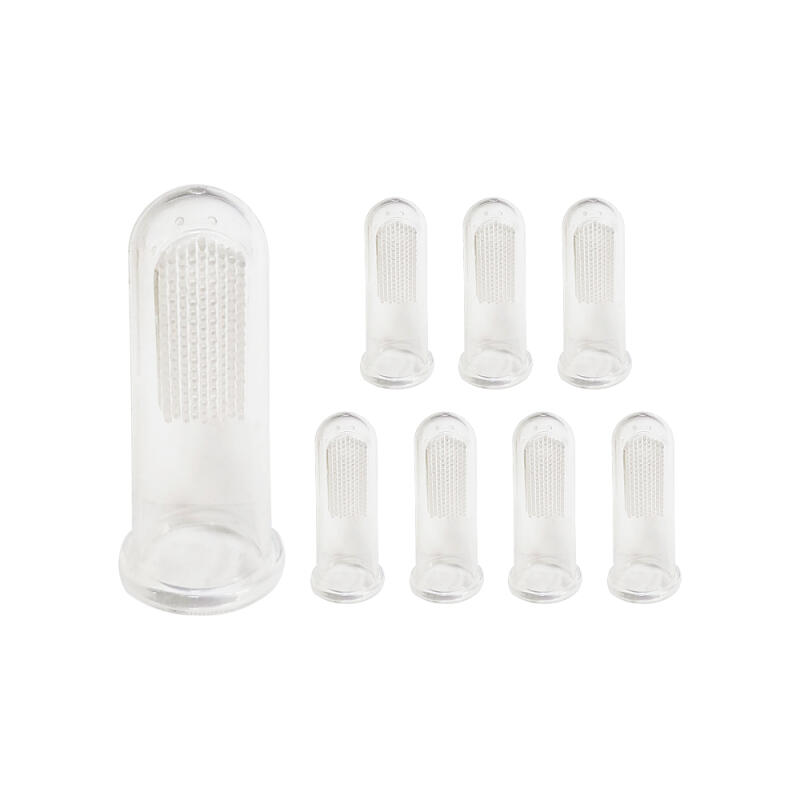 8-pack dog finger toothbrushes