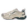 Li Ning Boom Support Cushioning Slip Resistant Abrasion Resistant Rebound Low top Running Shoes Men's Greige ARXV005-5