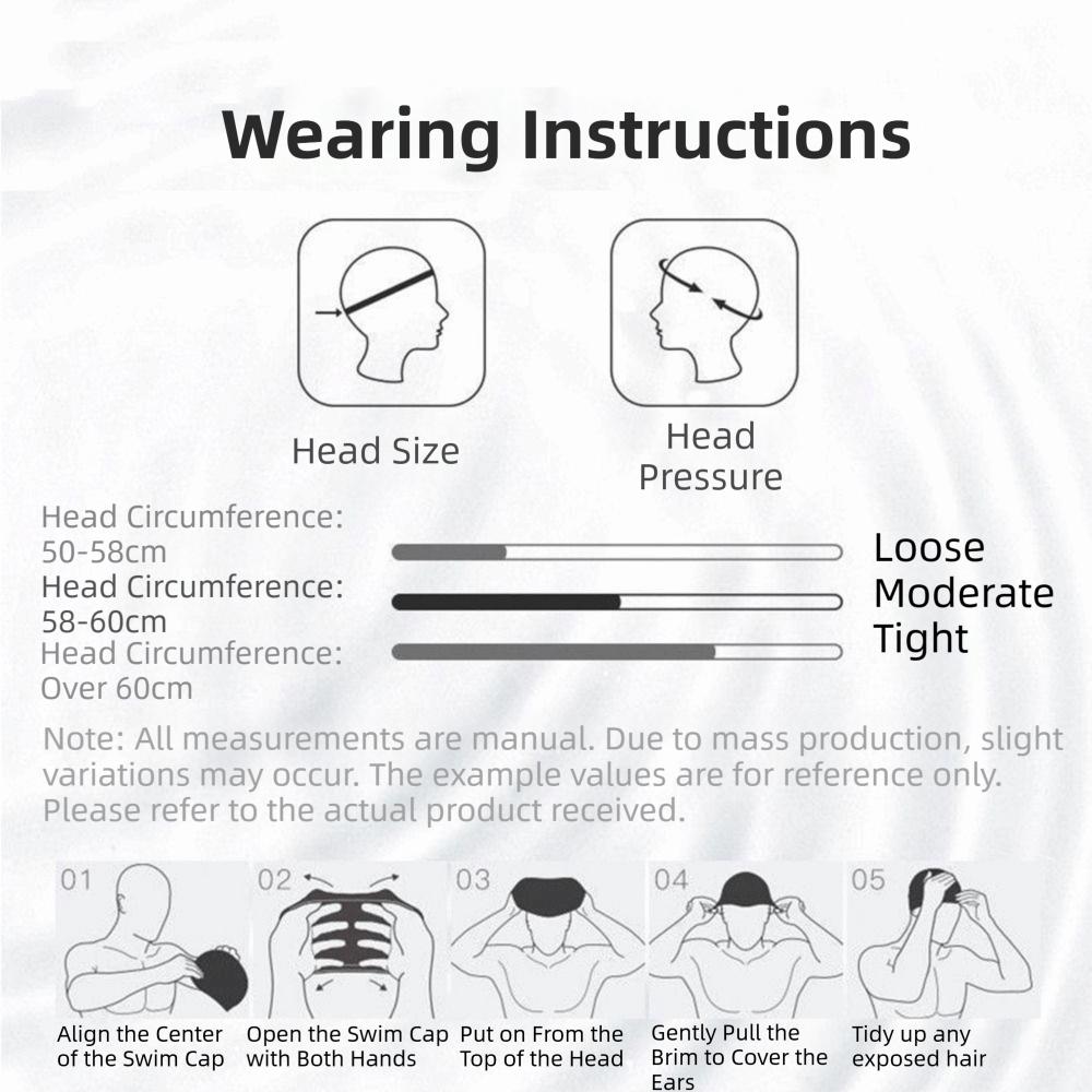 Solid Color Diving Hat High Elasticity Swim Head Hood Comfortable Bathing Caps Water Activities