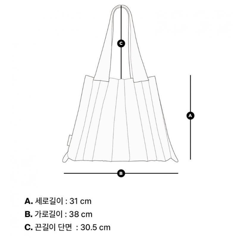 Pleatsmama Kirschblüten-Edition Zweifach-Shopper-Tasche 3 Typen zur Auswahl