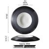 Handun Minimalist European Style Ceramic Dinner Plate
