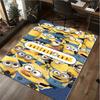 Despicable Minions Rug Carpet Office Decorative Carpet For Living Room Bedroom Door Mat Floor Rug Computer Chair Area Rug