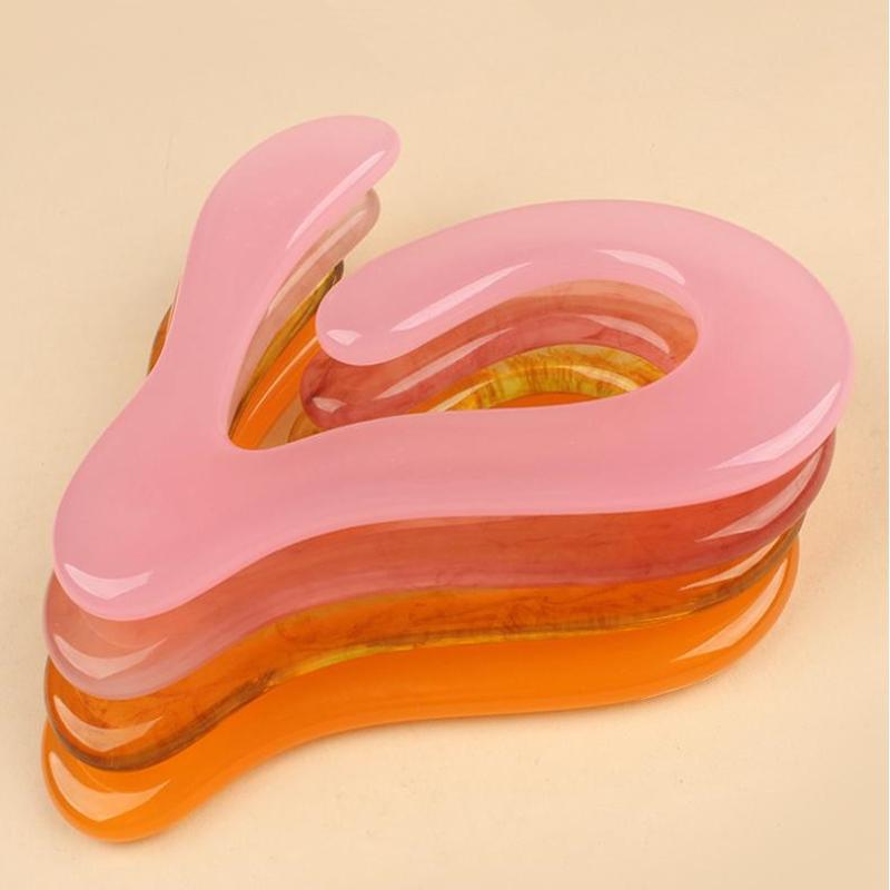Large Face Neck Back Body Acupuncture Pressure Massage Guasha Board Guasha Board Natural Resin Beeswax Massager Scraper Tool