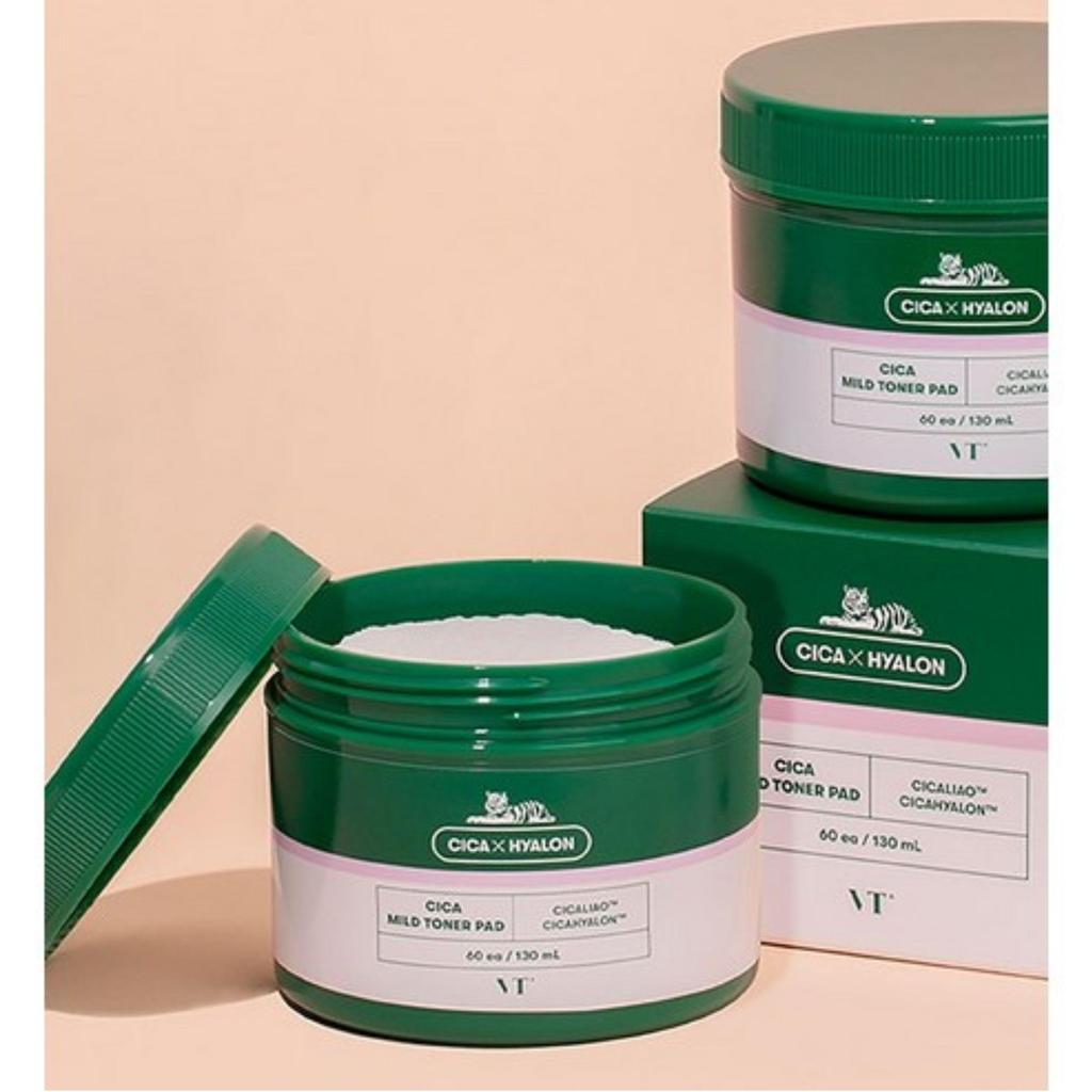 VT COSMETICS CICA Toner Pad 60ea 130ml