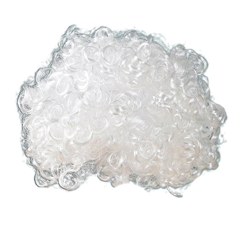 Santa Fake Beard for Facial Hair Funny Santa Beard Old Man Costume for Men Women Disguise Game Xmas Party Halloween Dres