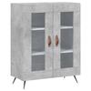 VidaXL Buffet Concrete Grey 69.5x34x90 Cm Engineered Wood 827760