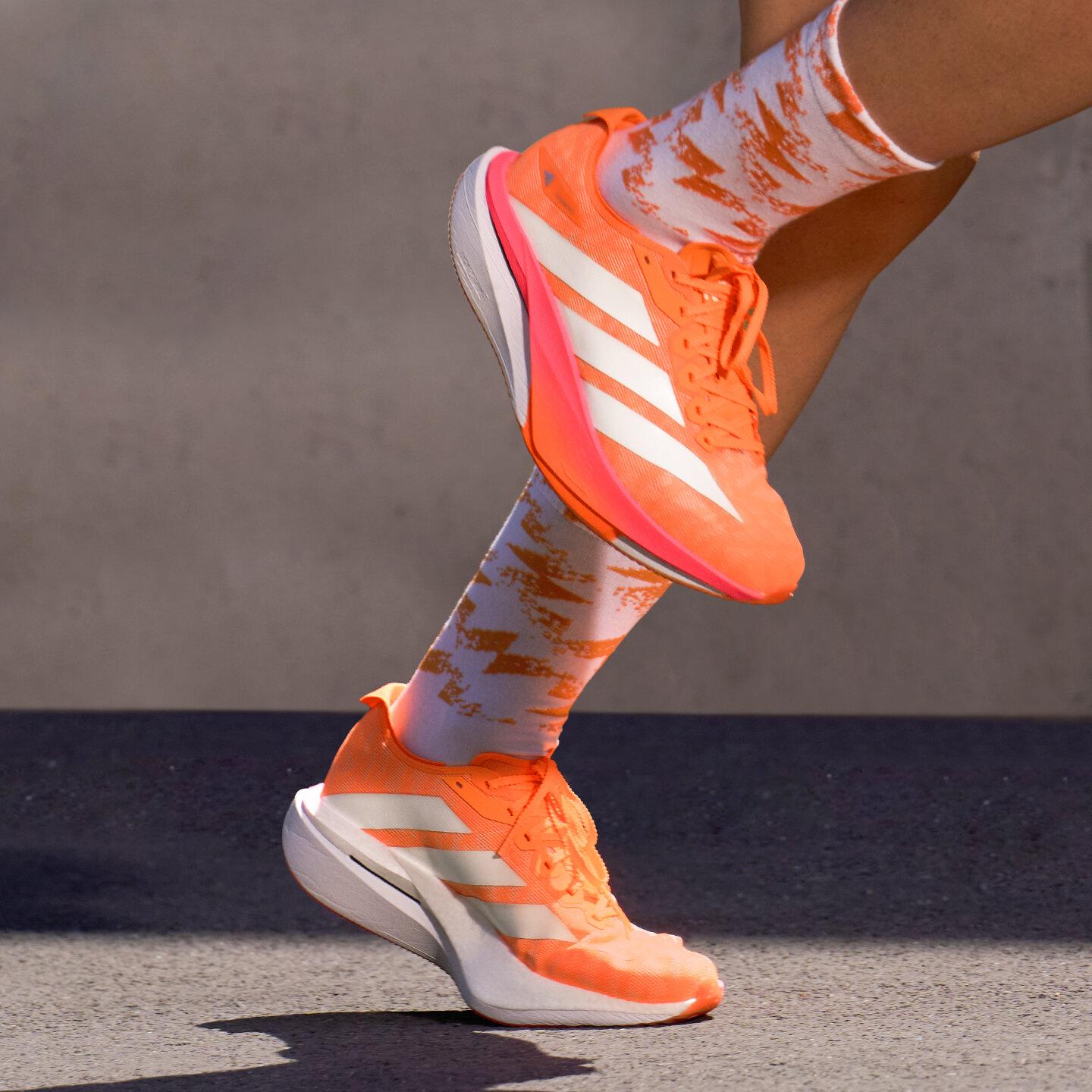 Adidas ZYRION PRO Беговые кроссовки Унисекс Устойчивый Ветер Оранжевый 38