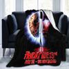 Friday Jason Voorhees 13th Fashion Blanket Flannel  Winter Horror Scary Halloween Portable Warm Throw Fashion Blanket for Office