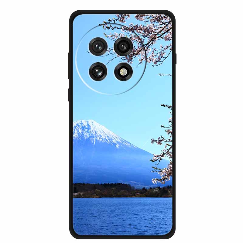Hoesje Voor OnePlus 13R 13 R Schokbestendige Bumper Luxe Bloemenprint Zachte Siliconen Cover Voor OnePlus13R 5G Bumper 1+ 13R Telefoon Funda