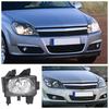 Fog Lamp Cover Without Bulb Car Accessories Replacement Front Bumper Fog Light Housing for Vauxhall Astra H Mk5 02/2004-12/2013