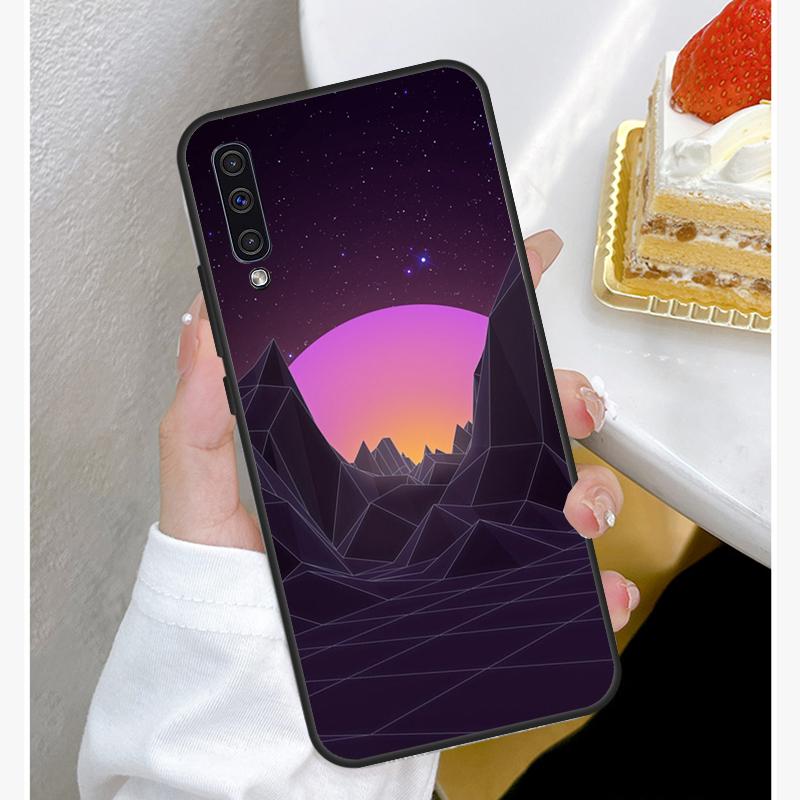 

Чехол-накладка 80S Vaporwave Retro Synthwave Sunset для Samsung Galaxy A72 A52 A42 A32 A22 A12 A50 A70 A41 A51 A71 A21S A52S Fundas Samsung A72