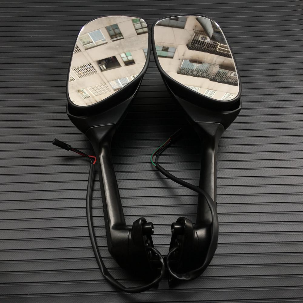 Turn Signal Mirrors Rear View Side Integrated Light For Suzuki K11 GSXR600 GSX-R 600 750 2011-2023/GSXR1000 2009-2016