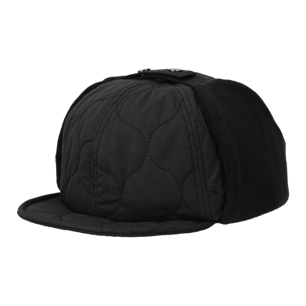 Basic Enchi Onion Quilting Short Flap Cap Hand Washable Outdoor Umpire Flap Cap A cap that can be fully washed for easy Quilted fleece lining with ear