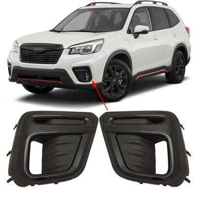 For Subaru Forester SK Car Front Bumper Fog Lamp Light Frame Cover Foglight Foglamp Trim Cap Hood Lid