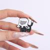 Cuty Cats Enamel Pins Hide and Seek Lazy Kitten In Sofa Brooches Lapel Badges Clothes Cartoon Animal Jewelry Gift for Friends