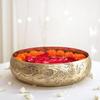 Urli Bowl Candlestick (1000 Ml), Chitai Design Urli Flower Decorative Bowl 10 Inches, Behoma