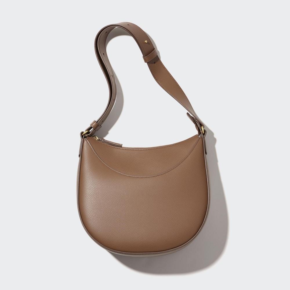 

Кожаная сумка UNIQLO JAPAN с одной ручкой