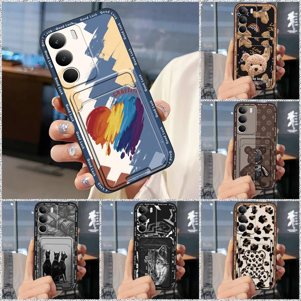 Cute Anti-knock Phone Case For OPPO Realme C71 4G Silicone Full Wrap Fashion Design Shockproof Protective Durable TPU