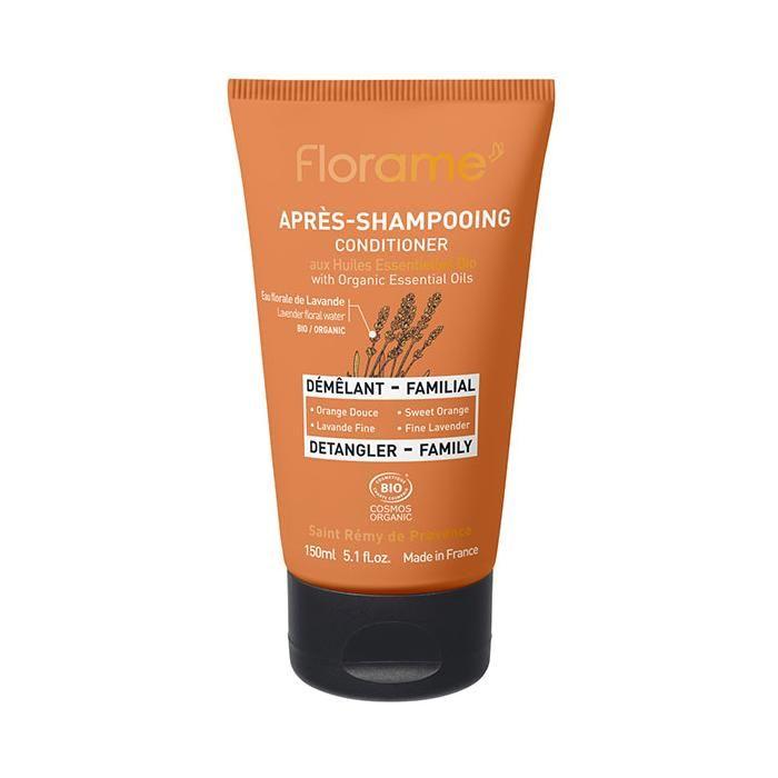 Florame Cheveux Famille Après-Shampoing Démêlant Bio 150ml