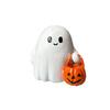 Halloween little ghost pumpkin ornament, luminous ghost holding pumpkin ghost creative home cute decoration pendulum