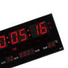 Digital Wall Clock LED Time Calendar Temperature Electric Alarm Clock US