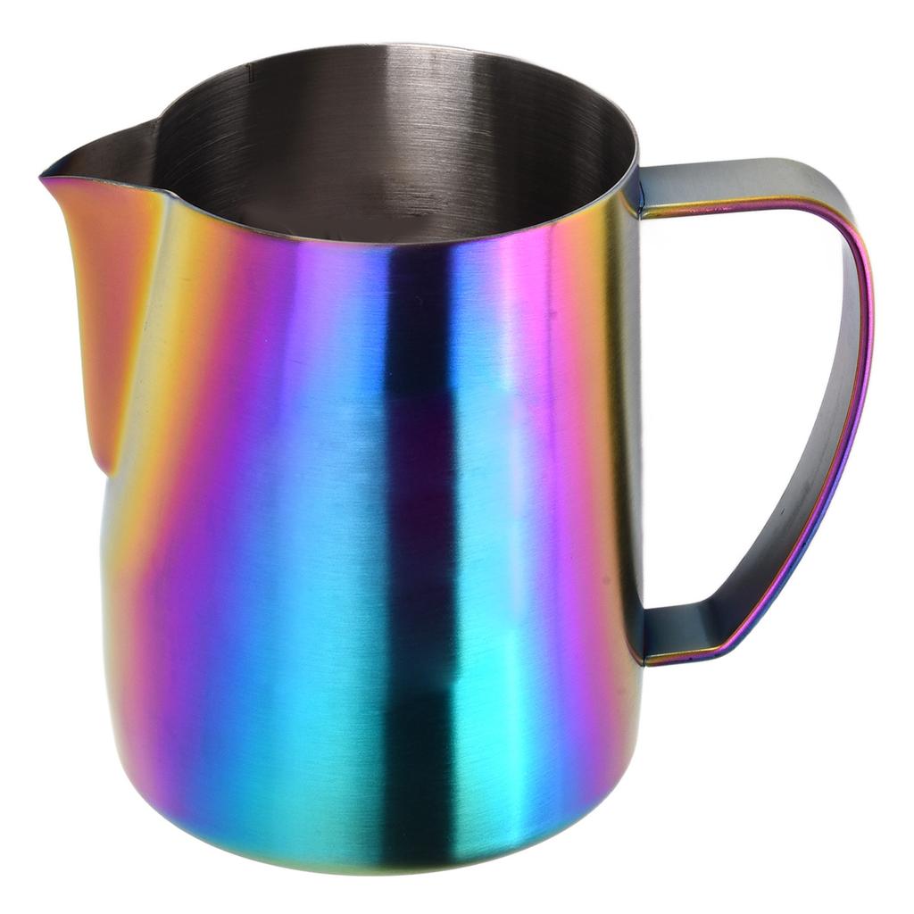 600ML Milk Frothing Cup 304 Stainless Steel Coffee Pitcher with Eagle Shape Spout for Home Shop Bar