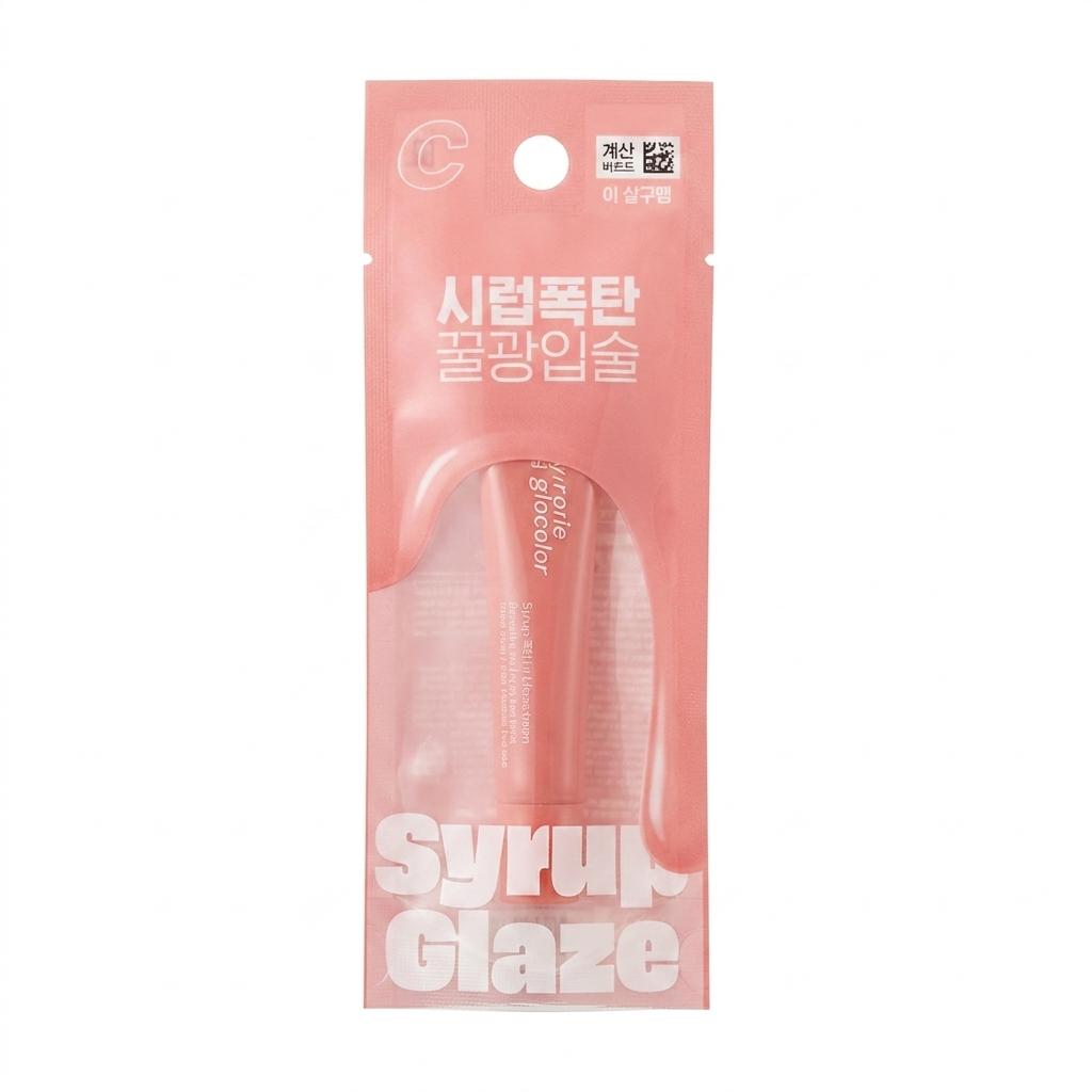 Code Glokolor Syrup Glaze Lipcerin 01 Apricot Jam